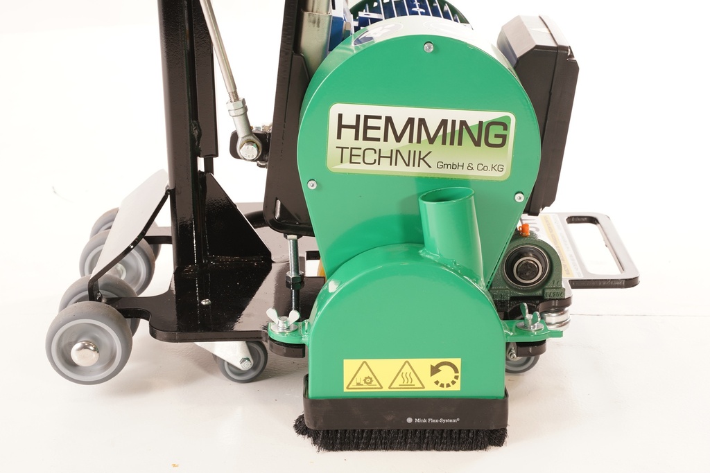 Frezarka Hemming HE-120 manualna 230V do rowków pod ogrzewanie podłogowe