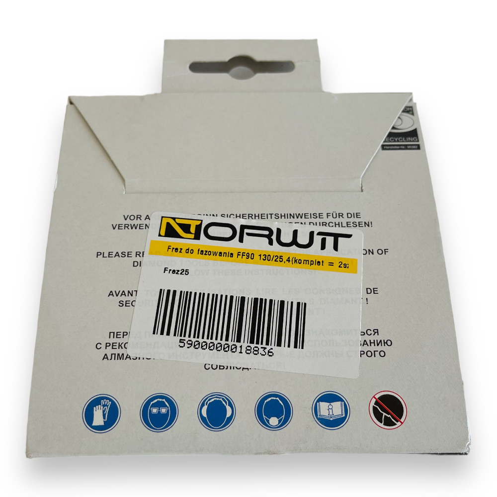 Frez do fazowania Dr. Schulze FF90 130 | 25,4