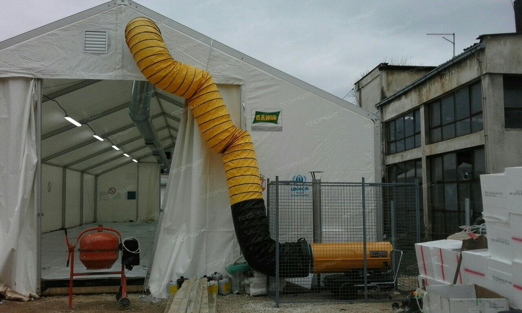 Nagrzewnica olejowa z odprowadzeniem spalin Master BV 290