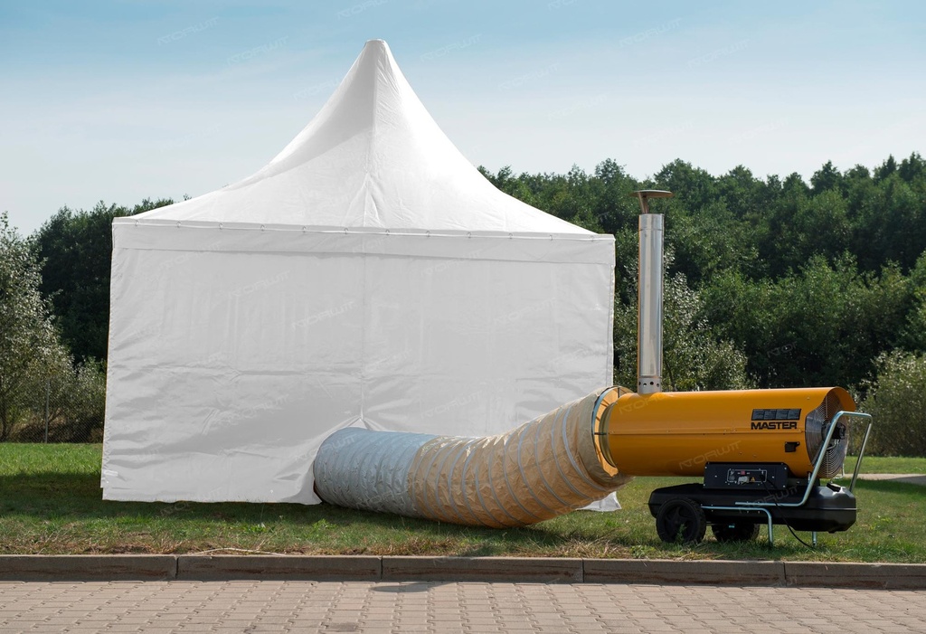 Nagrzewnica olejowa z odprowadzeniem spalin Master BV 290