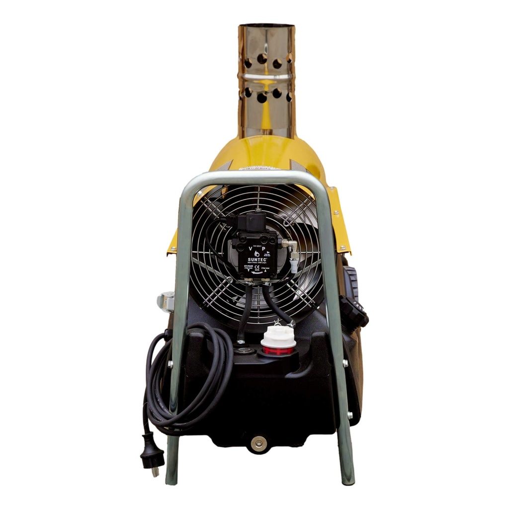 Nagrzewnica olejowa z odprowadzeniem spalin Master BV 69E