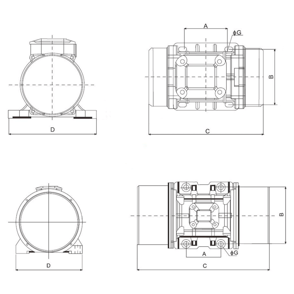 Wibrator przyczepny Enar VET 100