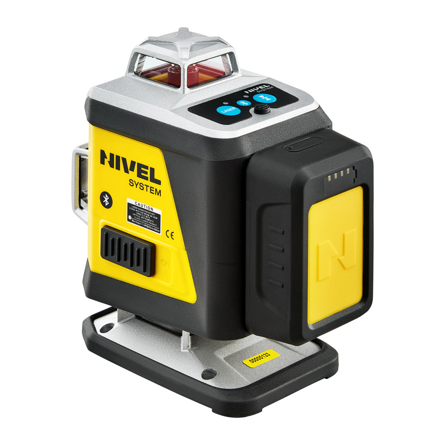 ZESTAW Laser krzyżowy Nivel System CL4B niebieski + statyw SJJM1EX + czujnik CLS4