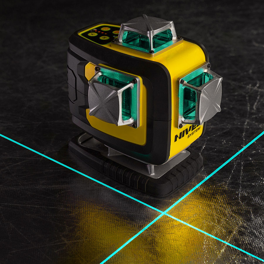 Laser budowlany Nivel System CL4D-B - ZESTAW statyw SJJ-M1 EX czujnik RD800