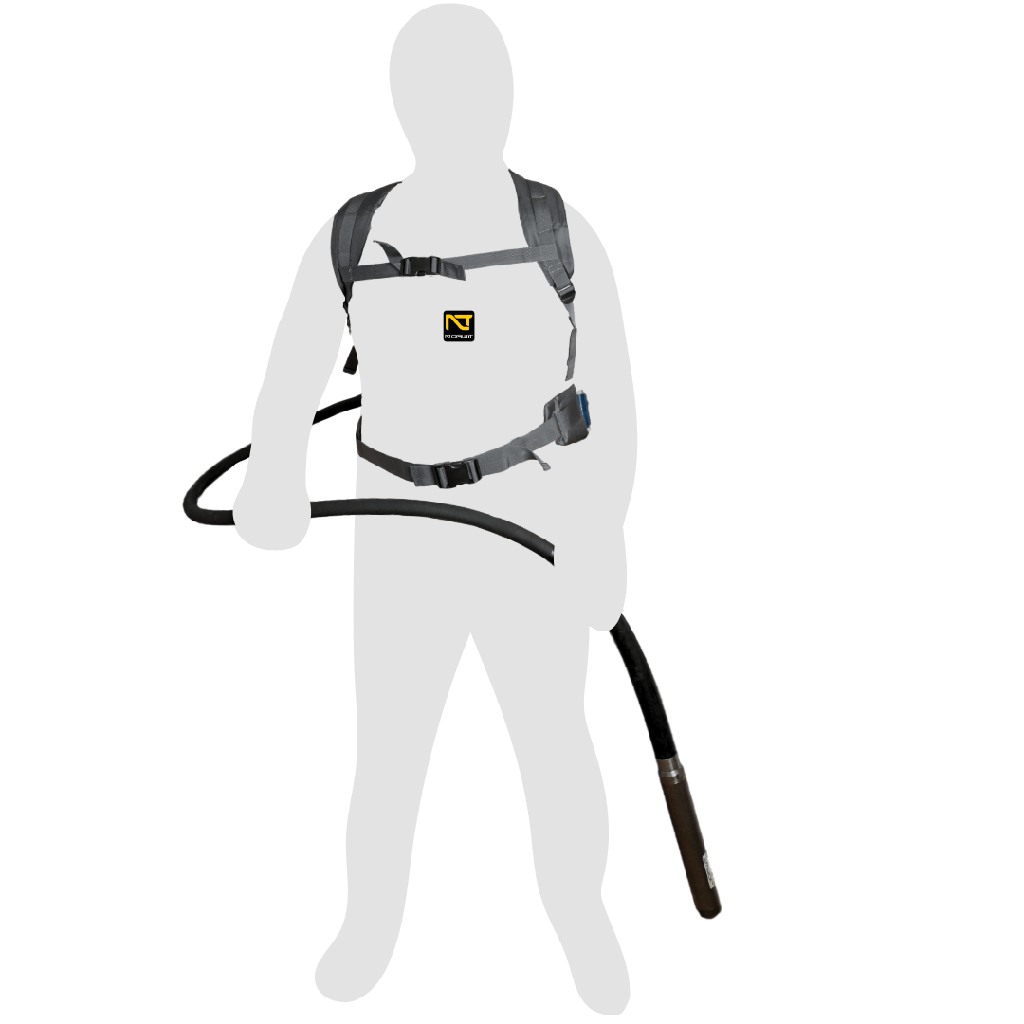 Wibrator plecakowy spalinowy Beton Trowel HDBP35H Back Pack (zestaw)