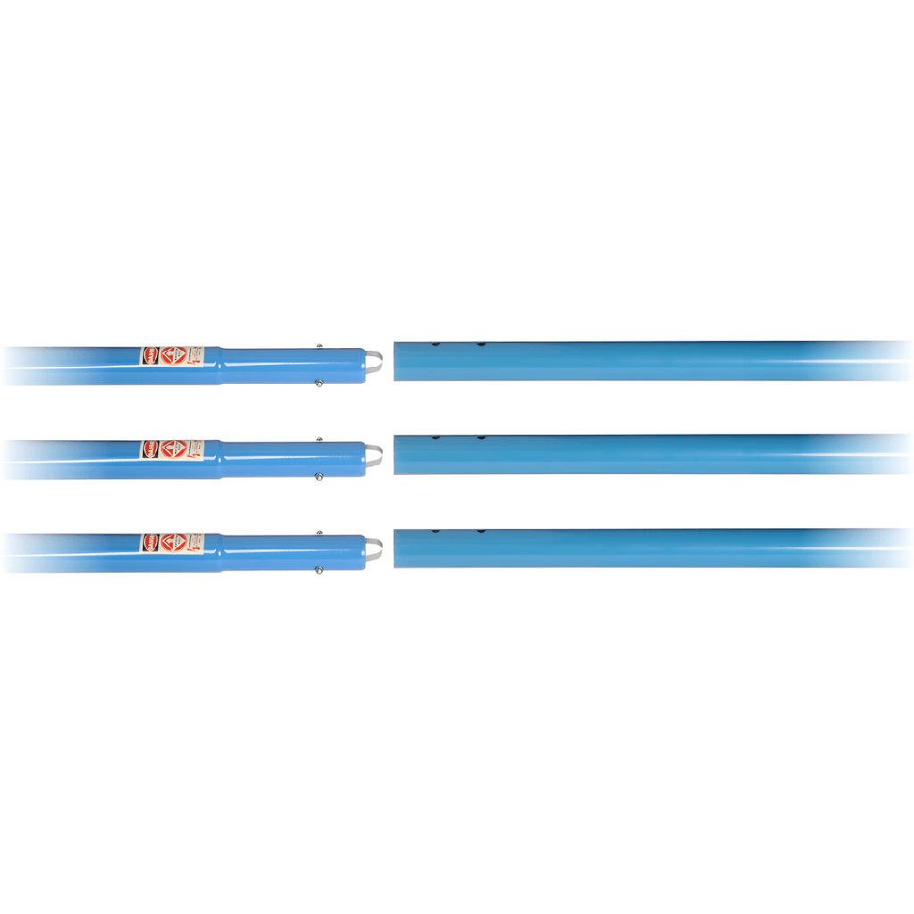 Listwa ze szczotką Fresno Broom Beton Trowel (0,9 m) z rurami (3 x 1,8 m)