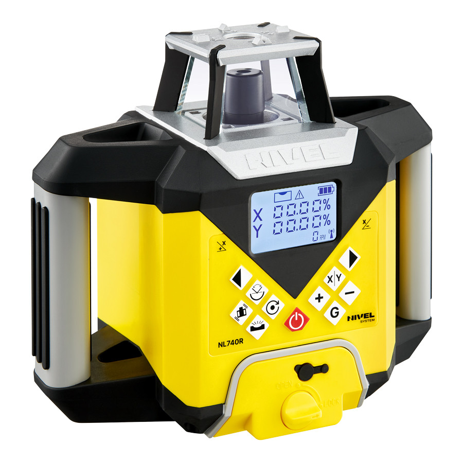 Niwelator laserowy Nivel System NL740R DIGITAL - ZESTAW statyw SJJ1 + łata LS-24