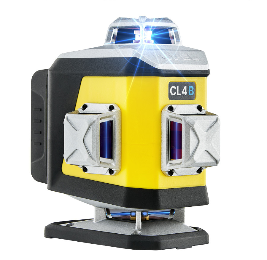 ZESTAW Laser krzyżowy Nivel System CL4B niebieski + statyw SJJM1EX + czujnik CLS-300