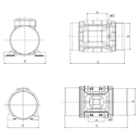 Wibrator przyczepny Enar VET 800