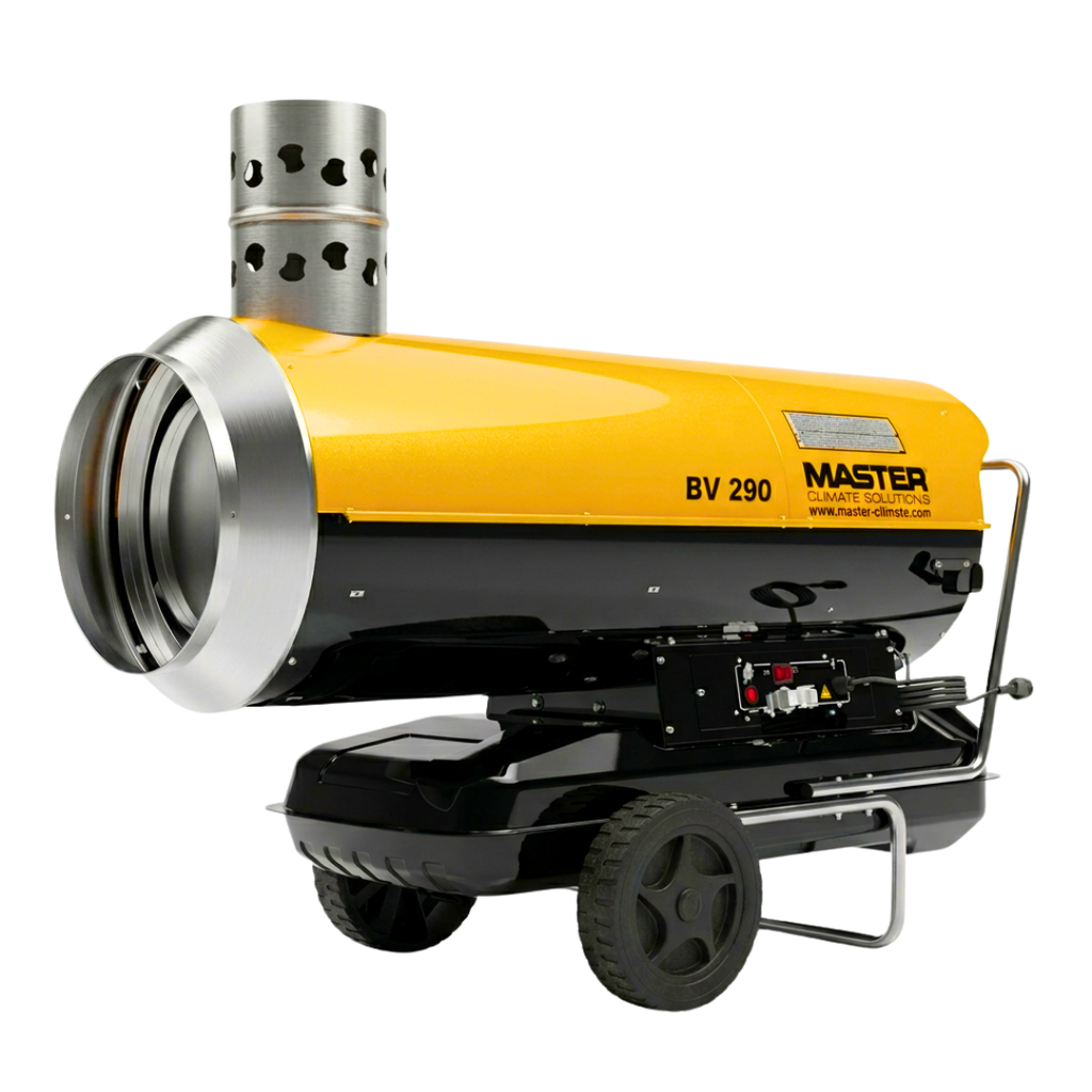 Nagrzewnica olejowa z odprowadzaniem spalin Master BV 290