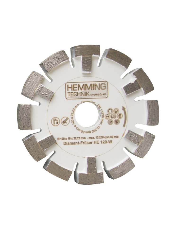 Frez Hemming HE-120 twardy jastrych / beton