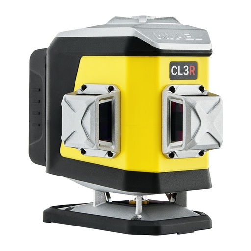 [CL3R-zestaw 4] ZESTAW Laser krzyżowy Nivel System CL3R czerwony + statyw SJJM1EX + czujnik CLS-300