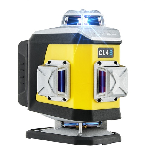 [CL4B-zestaw4] ZESTAW Laser krzyżowy Nivel System CL4B niebieski + statyw SJJM1EX + czujnik CLS-300