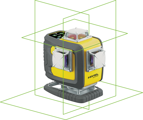 [CL4D-G-zestaw4] Laser budowlany Nivel System CL4D-G - ZESTAW statyw SJJ-M1 EX czujnik CLS-300