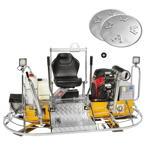 [3359G] Zacieraczka spalinowa Barikell MK8-120 HAK (B&S 35 KM)