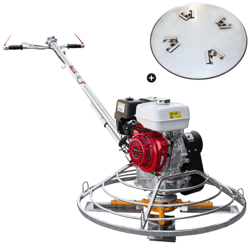 [3105LFD] Zacieraczka spalinowa Barikell 4-90 (Honda GX 270)