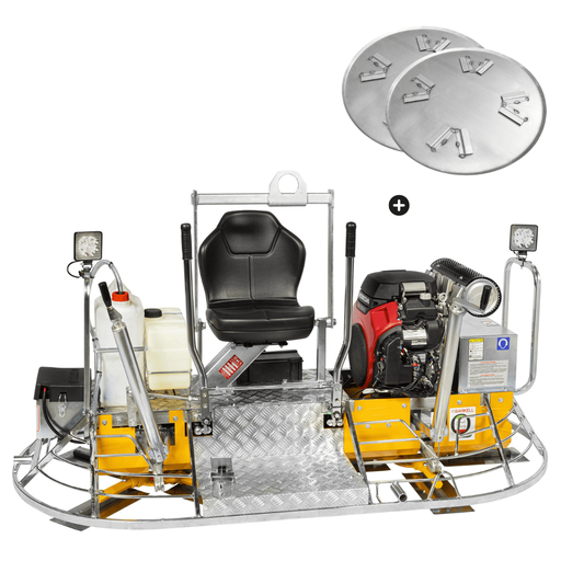 [3359G/15] Zacieraczka spalinowa Barikell MK8-120 TC HAK (B&S 35 KM)