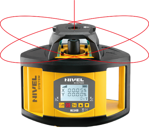 [NL540] Niwelator laserowy rotacyjny Nivel System NL540 samopoziomujący