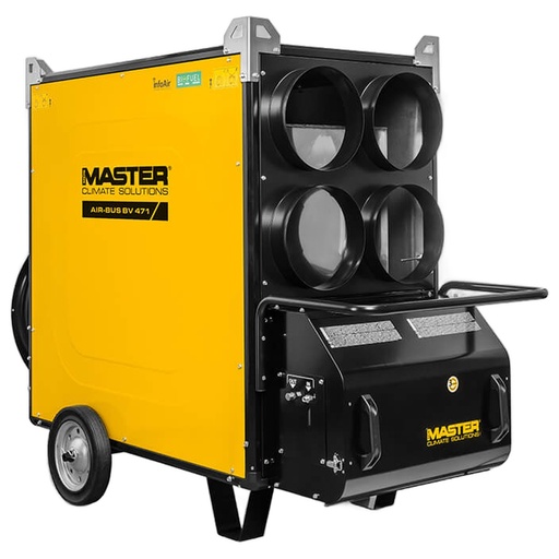 [4013.031] Nagrzewnica olejowa z odprowadzaniem spalin Master BV 471 S (4-drożny)